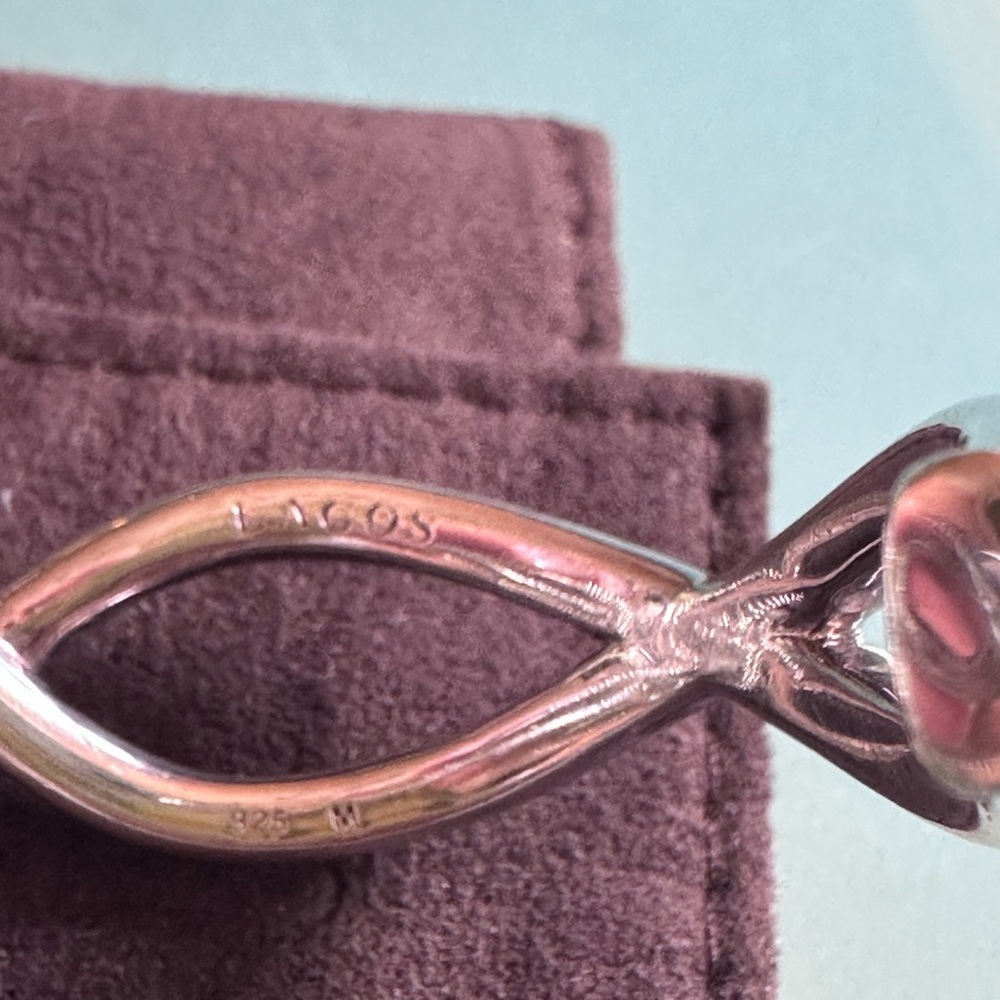LAGOS Caviar Sterling Silver Intertwined Cuff - Picture 5 of 10